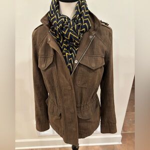 New Haven by Madewell Brown Women's Utility Jacket 100% Cotton, S